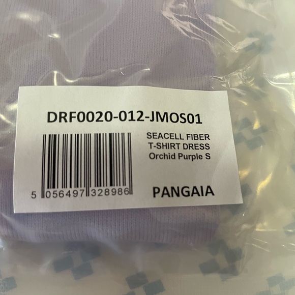 NWT Pangaia Seacell Fiber T Shirt Dress - Picture 3 of 4